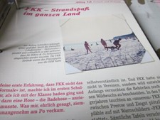  DDR Alltag Urlaub, Freizeit Fkk Strandspass im ganzen Land