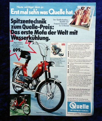 Mars mofa originale - mars, werbung