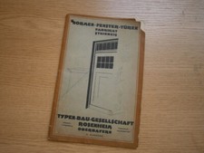 Normen, Fenster, Türen "Typen