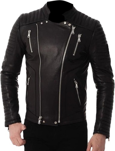 Herren schwarz 100 echtleder - herren,
