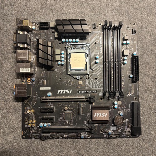 Intel core 6700 - msi, b150m