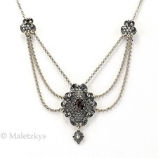 Altes Collier Granat Almandin