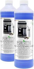 PURIVITA - Milchsystemreiniger Kaffeevollautomat - 2000ml Konzentrat Milchsystem