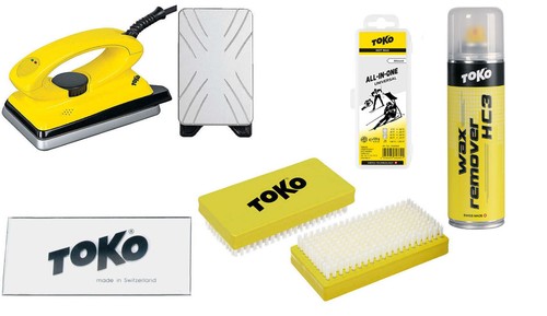 Toko skiwachs set teilig - skiwachs-set,