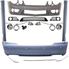 Mercedes W211 Bodykit Stoßstange vorne hinten Schweller +Zubehör für AMG E63
