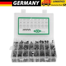 Elektrolytkondensator Sortiment 105° 500 Stück 24 Werte 0,1uF bis 1000uF DHL