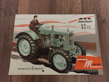 Original Prospekt MAN 32 PS