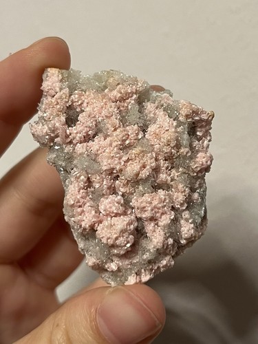 Rhodochrosit mit quarz - rhodochrosit,