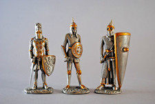 Konvolut ritter zinnfiguren - zinnfiguren, /