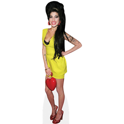 Amy winehouse - (yellow, dress)