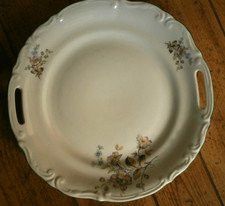 Chodziez *made in Polen Porzellan  Dekorativer flacher Teller  ca.29 cm 🧡🤎💛🤍