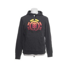 Element, Kapuzenpullover, Größe: S, Grau/Mehrfarbig, Baumwolle, Print #S7o