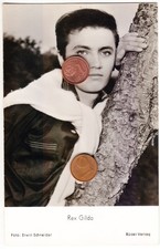 sehr frühe Autogrammkarte Rex