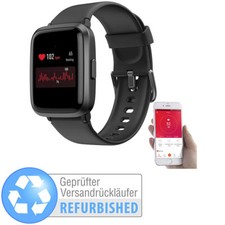newgen medicals Fitness-Armband mit Glas-Touchscreen-Display, Versandrückläufer