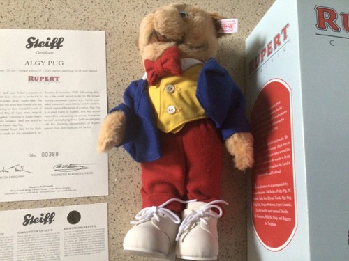 Steiff algy pug from - pug,
