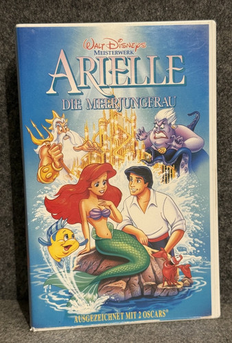 Vhs walt disney - walt, arielle