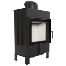 Kratki KAMINEINSATZ AUS STAHL LUCY 12 KW Ø 200