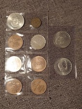 10 x DDR Umlaufsondermünzen