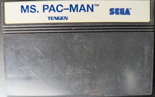 Pac man sega - ms., system
