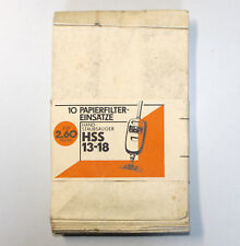 9 DDR Staubsaugerbeutel