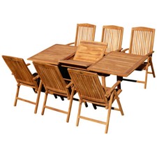 ECHT TEAK Gartengarnitur