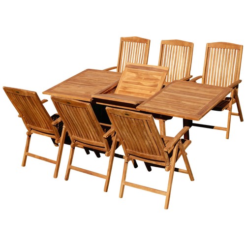 Echt teak gartengarnitur - echt,