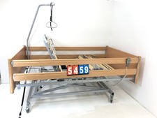 XXL Elektrisches Krankenbett Bock Belluno Pflegebett 120 x 200 cm Schwerlastbett