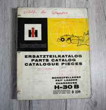 Original IHC Ersatzteilkatalog Schaufellader H-30 B Diesel Motor D239