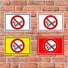 Schild - Rauchen verboten - in