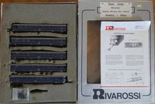 Bausatz 5 Wagen Zug Blauer