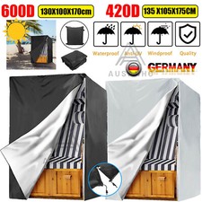 Strandkorb Schutzhülle Winterfest NEU Strandkorbhülle XXL Abdeckhaube Abdeckung