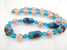 Murano Kette, Collier, 53 cm lang