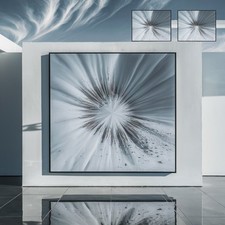 Rahmen für Leinwandbilder/Wunschmotiv 2 cm Tiefe Keilrahmen Schwarz ohne Glas