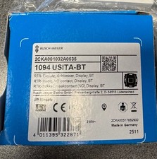 Busch-Jaeger 1094 USITA-BT Raumtemperaturregler Einsatz mit Bluetooth Neu & OVP