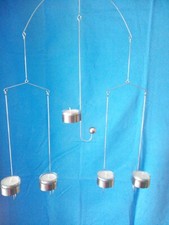 TEELICHTHALTER HÄNGETEELICHTHALTER SCHWEBEND - 5 TEELICHTER