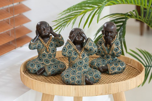 Set mönch buddha - 3,