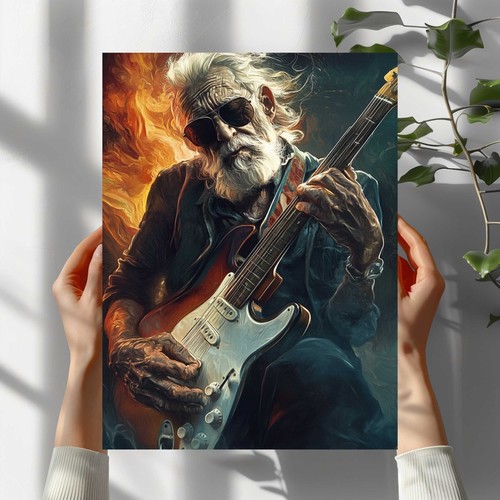 Großvater rock roll - rock'n, premium