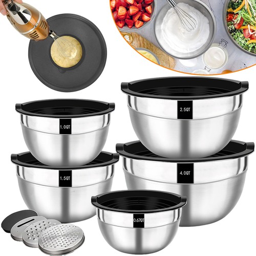 Salatschüssel set - 5x,