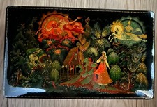 Russische lackdose palekh - lackdose,,