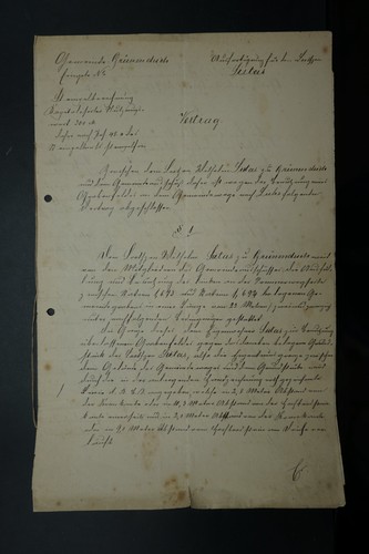 Urkunde 1904 gruenendeich - 1904,