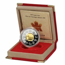 1 UNZE 999 SILBER - LUNAR HASE