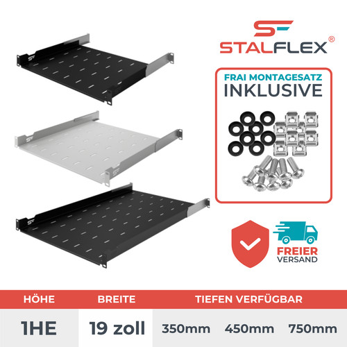 Zoll 1he verstellbares - 19-zoll,
