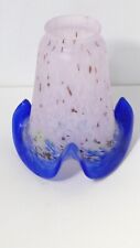 Wunderschöne Antik Französische "Pate de Verre"  Lampen Glasschirm Höhe 15 cm