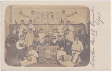 Fotokarte Dresden, Königl. Grenadier-Rgt. 100, Reservistenbild 1910