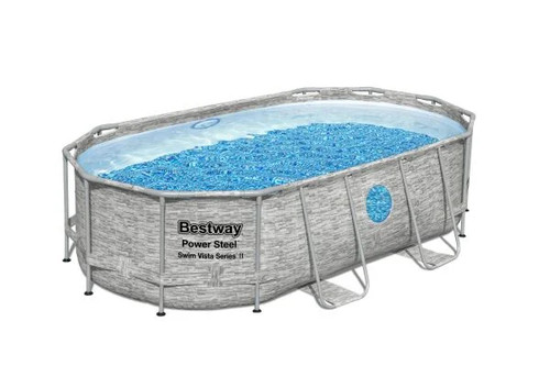 Bestway power steel pool - power,
