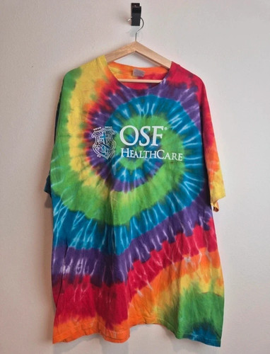 Osf healthcare tie dye - tie, t-shirt