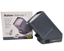 Kaiser - Dia-Betrachter - diascop 1 - 2003 - Diazubehör (Wie Neu mit OVP)