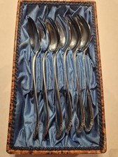 6 versilberte Kaffeelöffel - Gerhardi Selecta Chrom