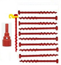 20 x ZELTHERINGE-WURMI