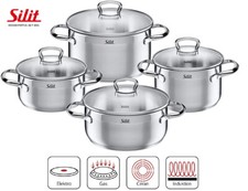 Silit Edelstahl Topfset